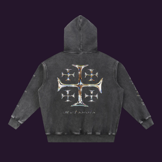 (1) Chrome Sacred Heart Hoodie